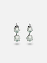 Boucles d'oreilles Karine - Murano Tahiti light