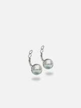 Pendants d'oreilles Karine - Murano Tahiti light