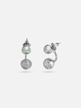 Boucles d'oreilles Karine - Murano Tahiti light