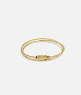 Bracelet Milonga Double - Poésie (Gravure)