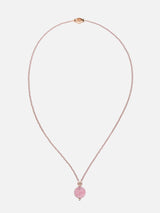 Collier Milonga - Quartz rose
