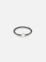 Liliflo_Bracelet naturel interchangeable_Limbo_Pierre semi-précieuse Onyx avec lien illusion