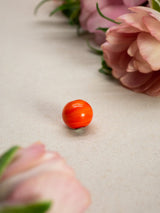 Liliflo_bijoux interchangeables Swiss made_Verres de Murano_orange