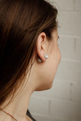 Boucles d'oreilles Anaïs - Howlite