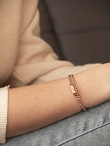 Liliflo - Bijoux interchangeable Swiss made - bijoux à personnaliser et bracelet or rose à graver