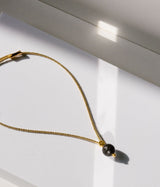 Liliflo_Or jaune_Collier Milonga_Pierre semi-précieuse_Lave