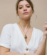 Halskette - Murano Tahiti