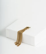 Liliflo_Bijoux interchangeables Swiss made_Sautoir_Pompom en couleur or jaune