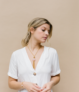 Sautoir - Quartz rose