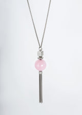 Sautoir - Quartz rose