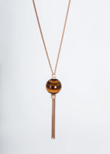 Halskette - Tigerauge