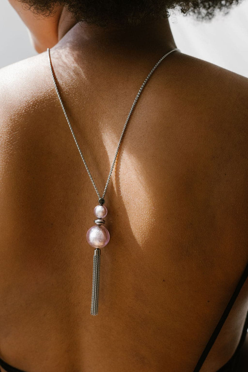 Halskette - Murano Rose