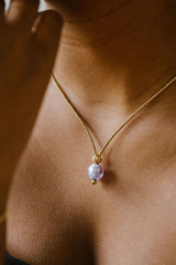 Collier Milonga - Murano Lavendel