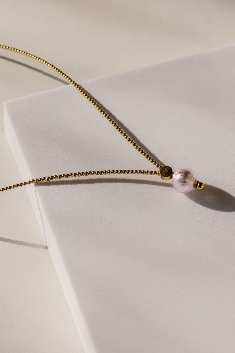 Collier Milonga - Murano Rose