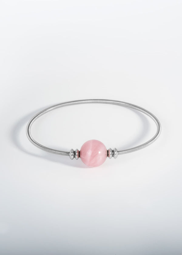 Bracelet Twist - Quartz Rose