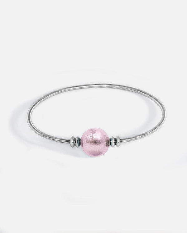 Liliflo, marque de bijoux Suisse : Bracelet Twist pour femme- Verre de murano Tahiti