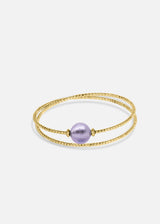 Armband Milonga - Murano Lavendel