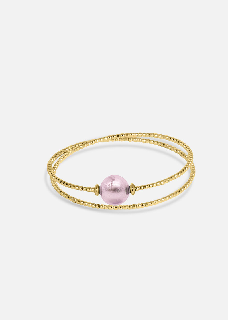 Bracelet Milonga - Murano Rose