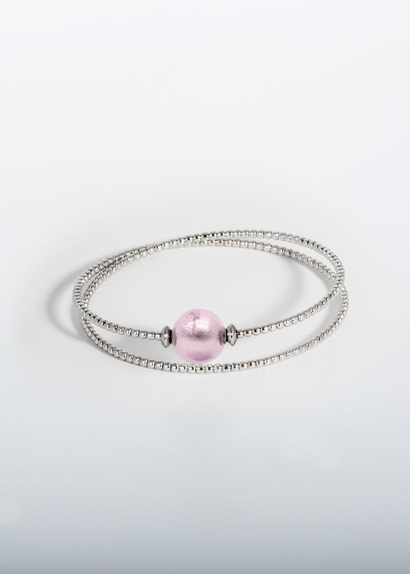 Bracelet Milonga - Murano Rose