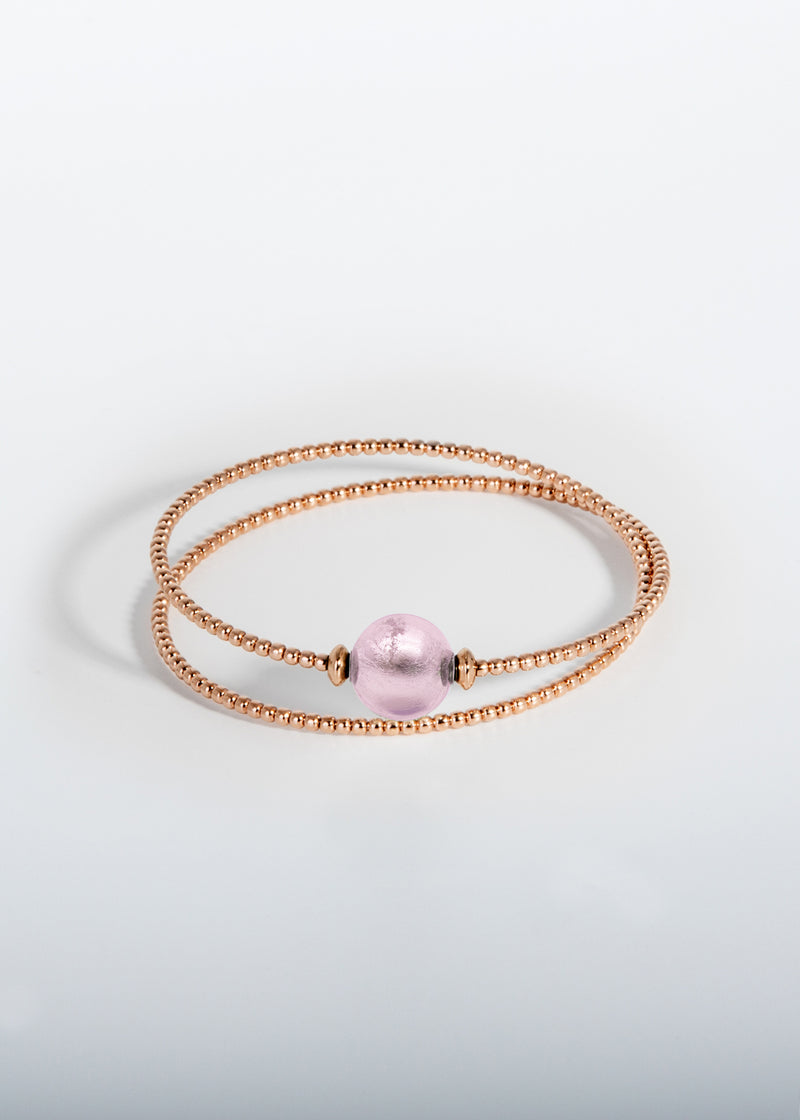 Bracelet Milonga - Murano Rose