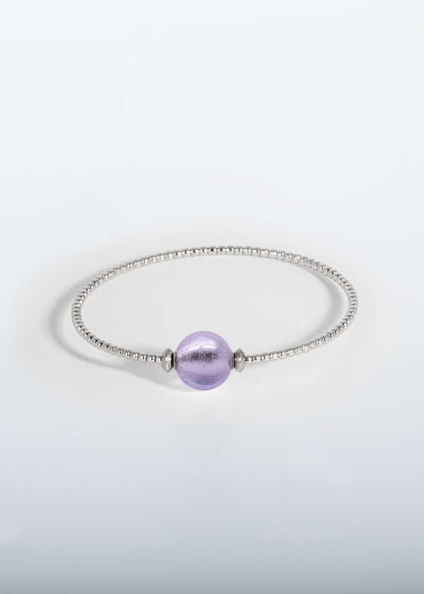 Bracelet Milonga - Murano Lavande