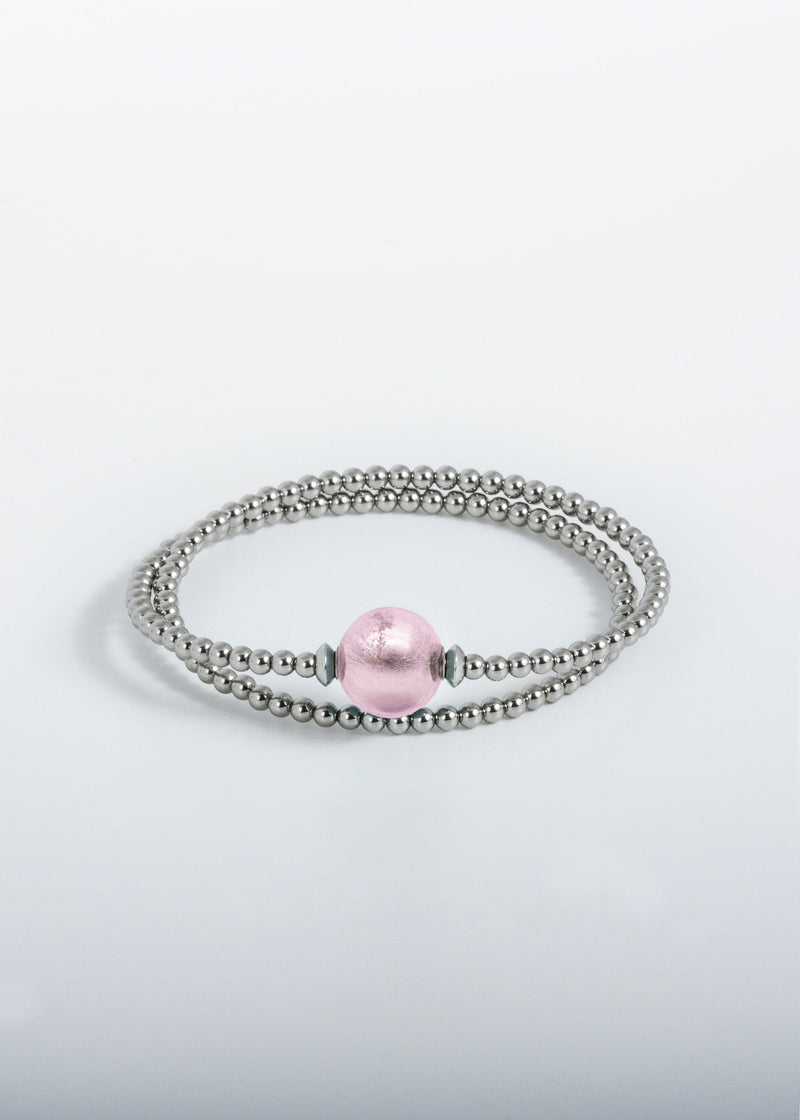 Armband Tango - Murano Rose