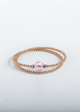 Armband Tango - Murano Rose