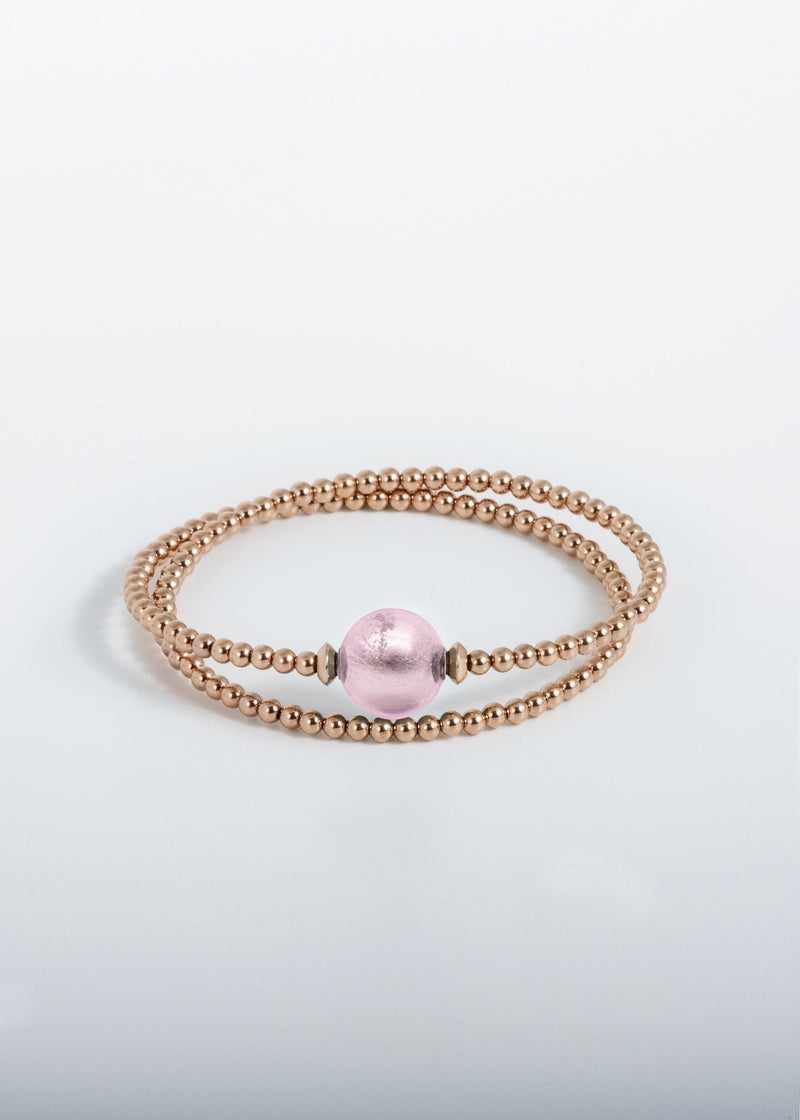 Armband Tango - Murano Rose