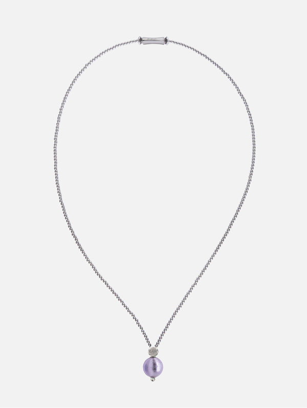 Collier Milonga - Murano Lavande