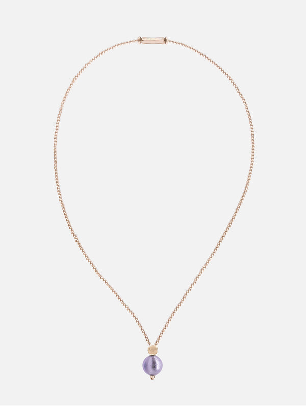 Collier Milonga - Murano Lavande