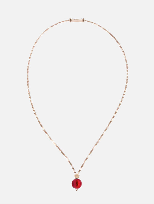 Collier Milonga - Murano Rouge