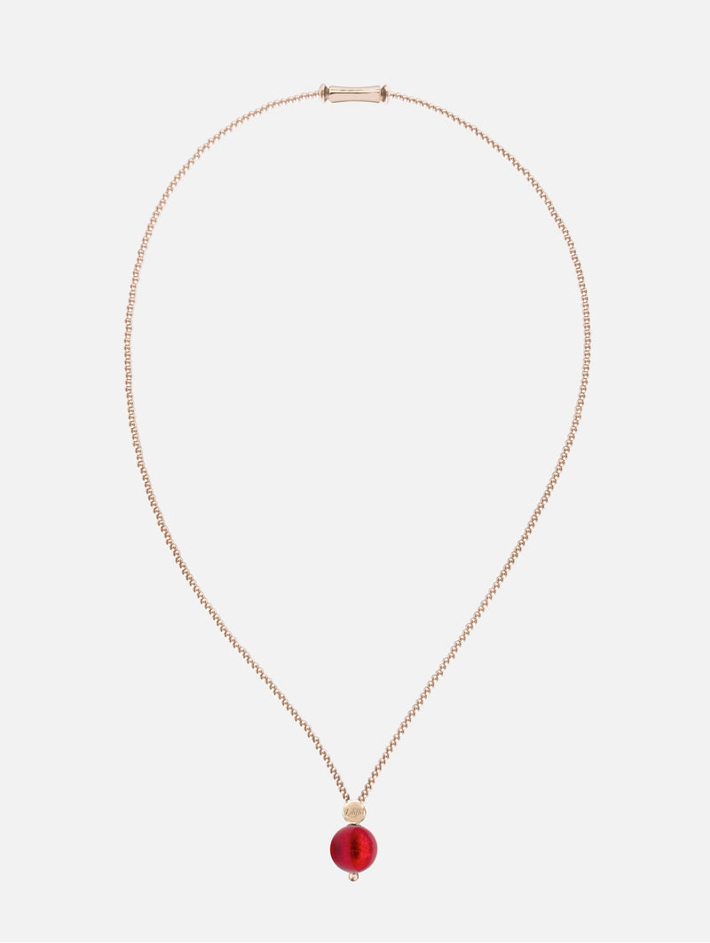 Collier Milonga - Murano Rot