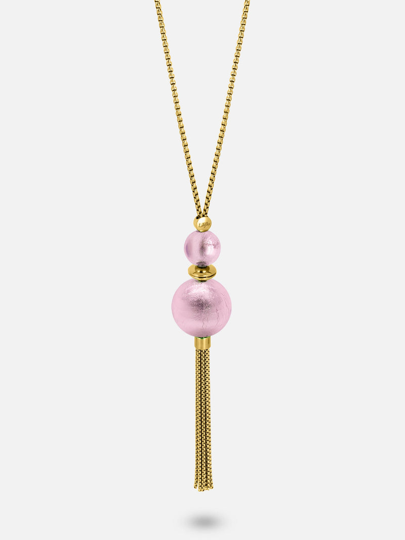 Halskette - Murano Rose