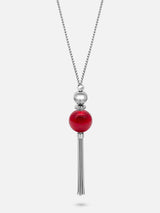 Halskette - Murano Rot