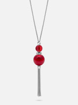 Halskette - Murano Rot