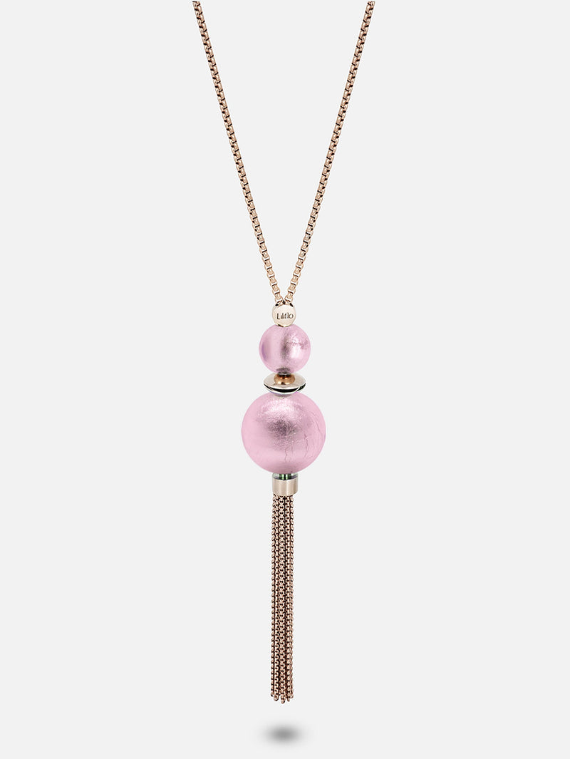 Halskette - Murano Rose