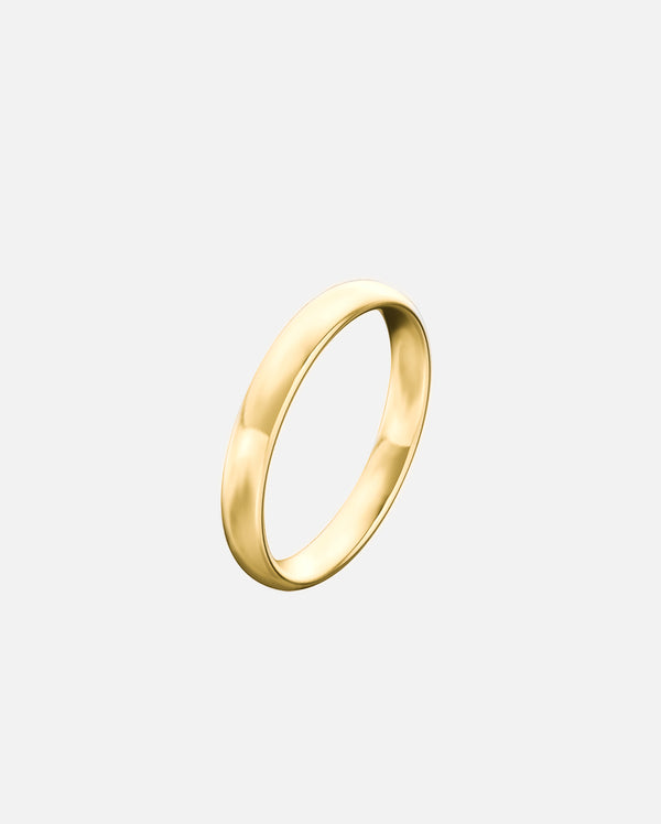 Alliance femme or jaune Horizon 3,5 mm