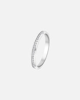 Liliflo - bijoux swiss made - Ehering frau Weissgold 18 Karat Ring Venise S