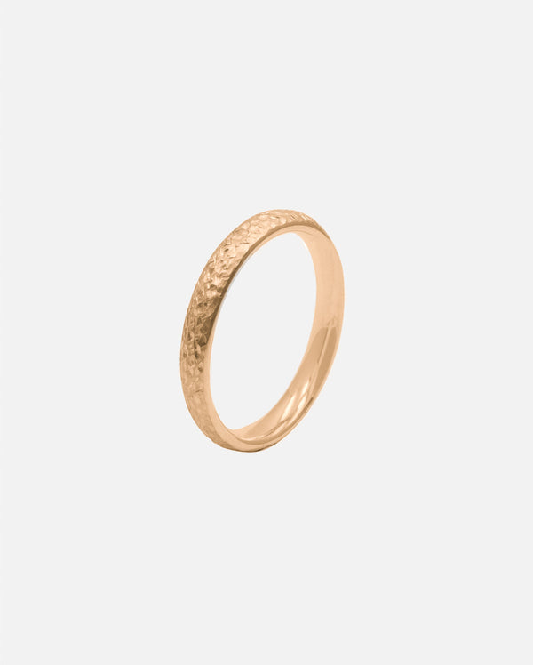 Bague Dune 2.5 mm Martelée
