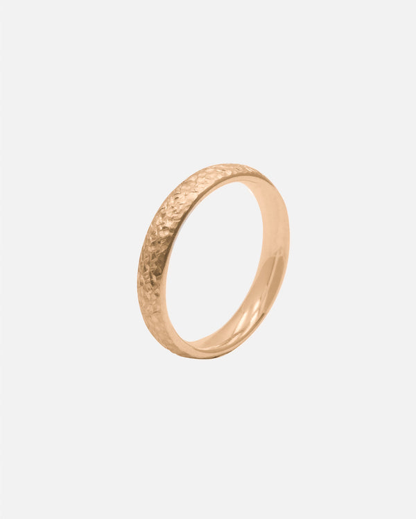 Bague Dune 3.5 mm Martelée