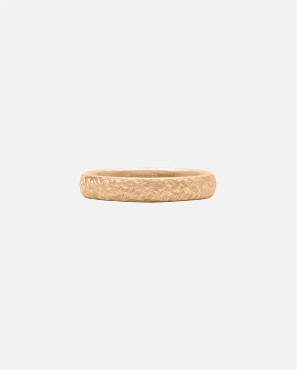 Bague Dune 3.5 mm Martelée