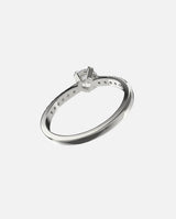 Solitär Evidence 0,2 Karat Pavé