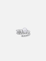 Ring Tango - Murano-Kristall