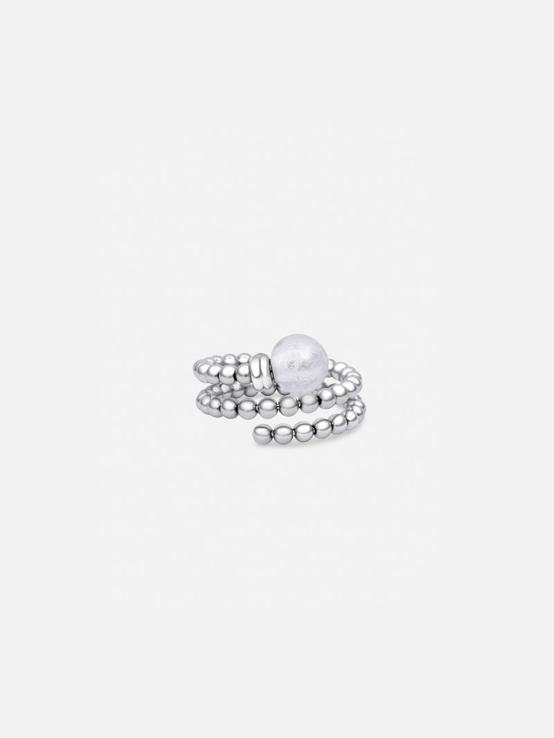 Ring Tango - Murano-Kristall