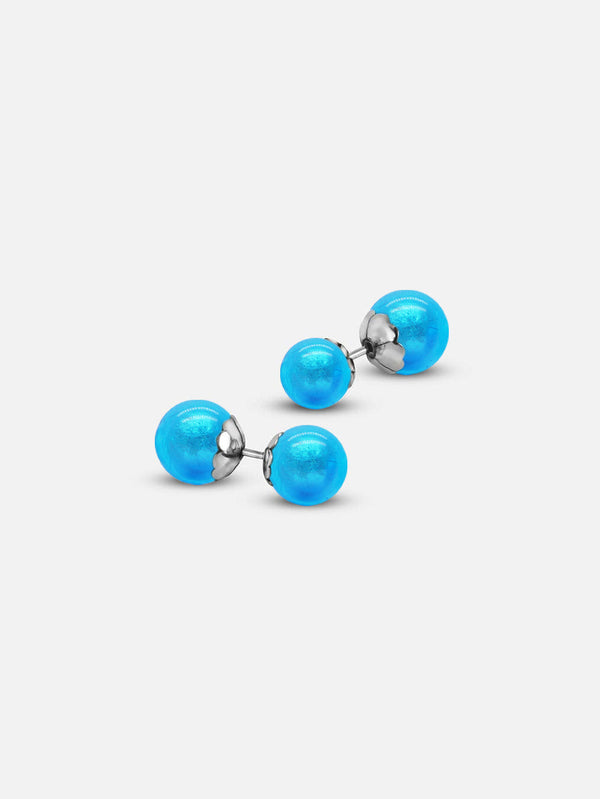 Anaïs Ohrringe - Murano Aqua