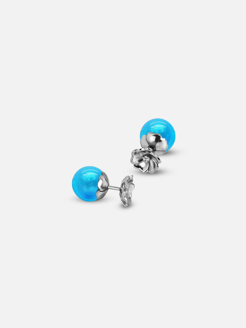 Anaïs Ohrringe - Murano Aqua