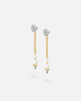 Pendants de boucles d'oreilles - Edelweiss