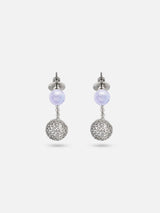 Karine Ohrringe - Murano Lavendel