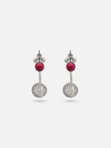 Karine Ohrringe - Murano Rot