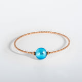 Armband Milonga - Murano Aqua